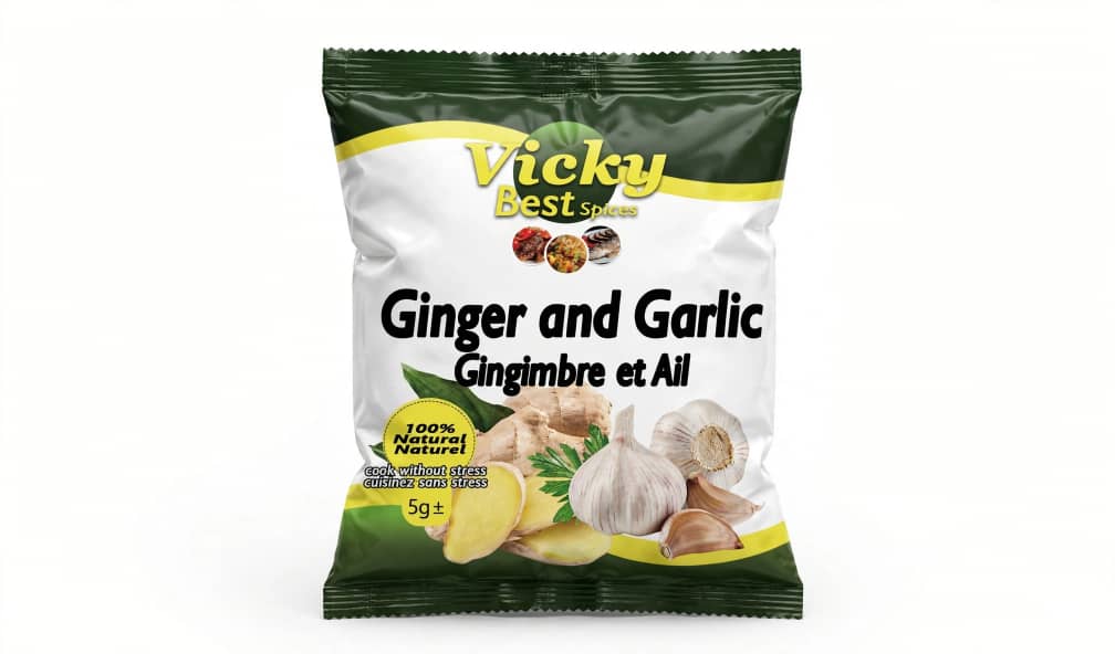 VICKY BEST SPICES Ginger And Garlic 5 gram – GTIN 6176000185727