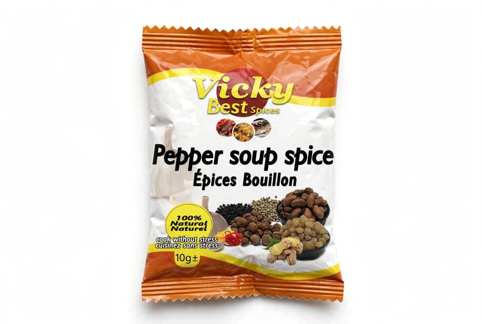 VICKY BEST SPICES Pepper Soup Spice 10 gram – GTIN 6176000185741