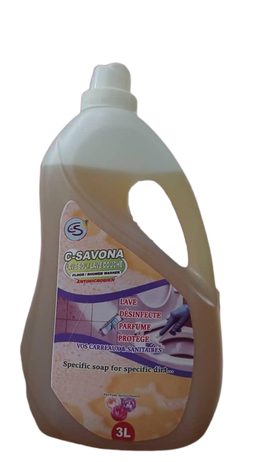 C-SAVON Lave-sol / Lave-douche 3 litre – GTIN 6174000228192