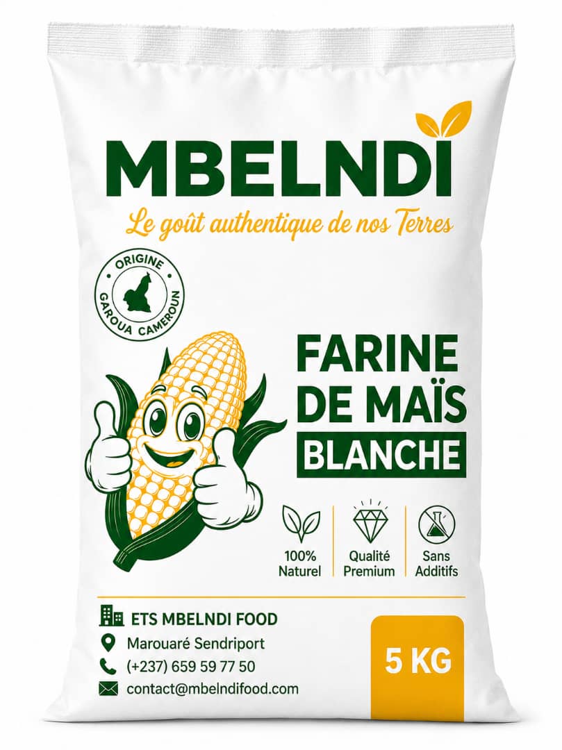 MBELNDI Farine De Maïs blanche 5 kilogram