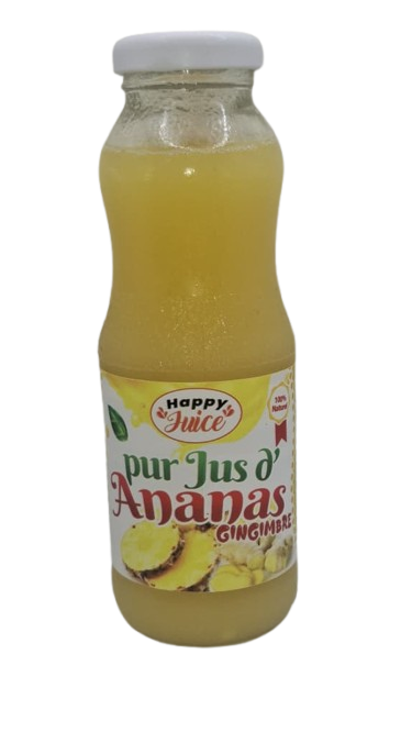HAPPY JUICE Pur Jus D'ananas Gingimbre 300 millilitre – GTIN 6176000186236
