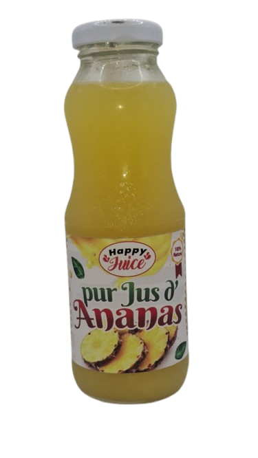 HAPPY JUICE Pur Jus D'ananas 330 Millilitre