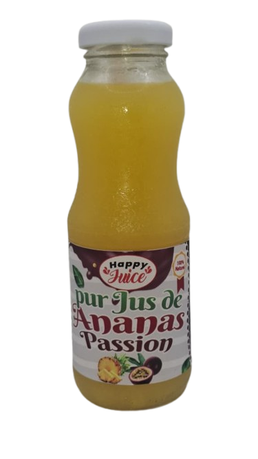 HAPPY JUICE Pur Jus De Ananas Passion 300 millilitre – GTIN 6176000186274