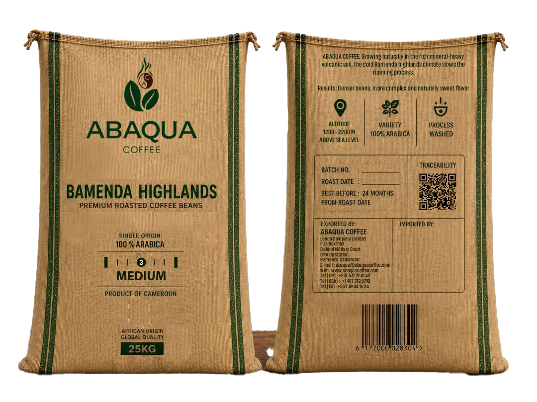 ABAQUA COFFEE Roasted Coffee Whole Beans arabica 100% 25 Kilogram – GTIN 6177000028304