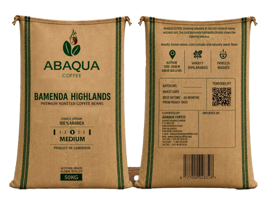 ABAQUA COFFEE Roasted Coffee Whole Beans arabica 100% 50 Kilogram – GTIN 6177000028328