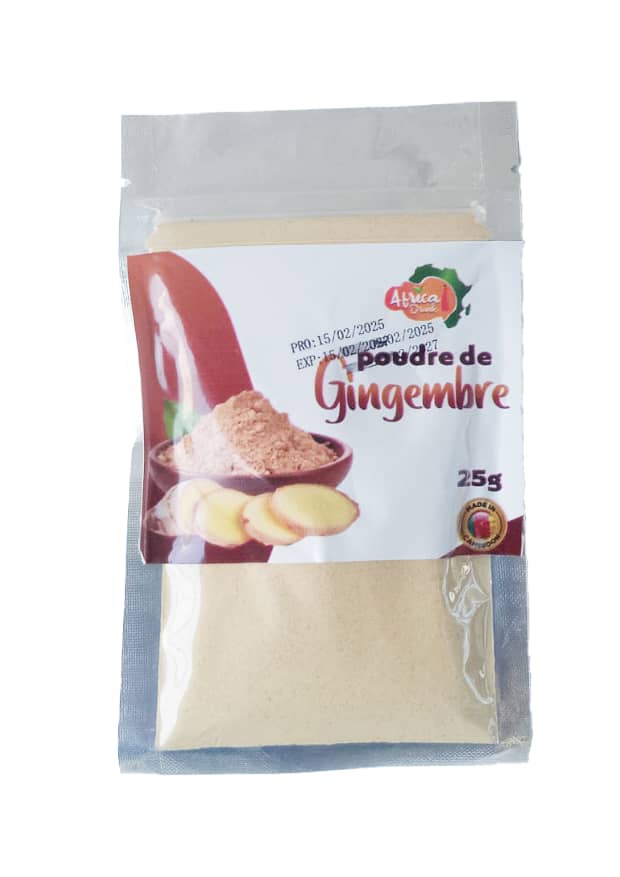 AFRICA DRINK Poudre De Gingembre 25 gram – GTIN 6176000171478