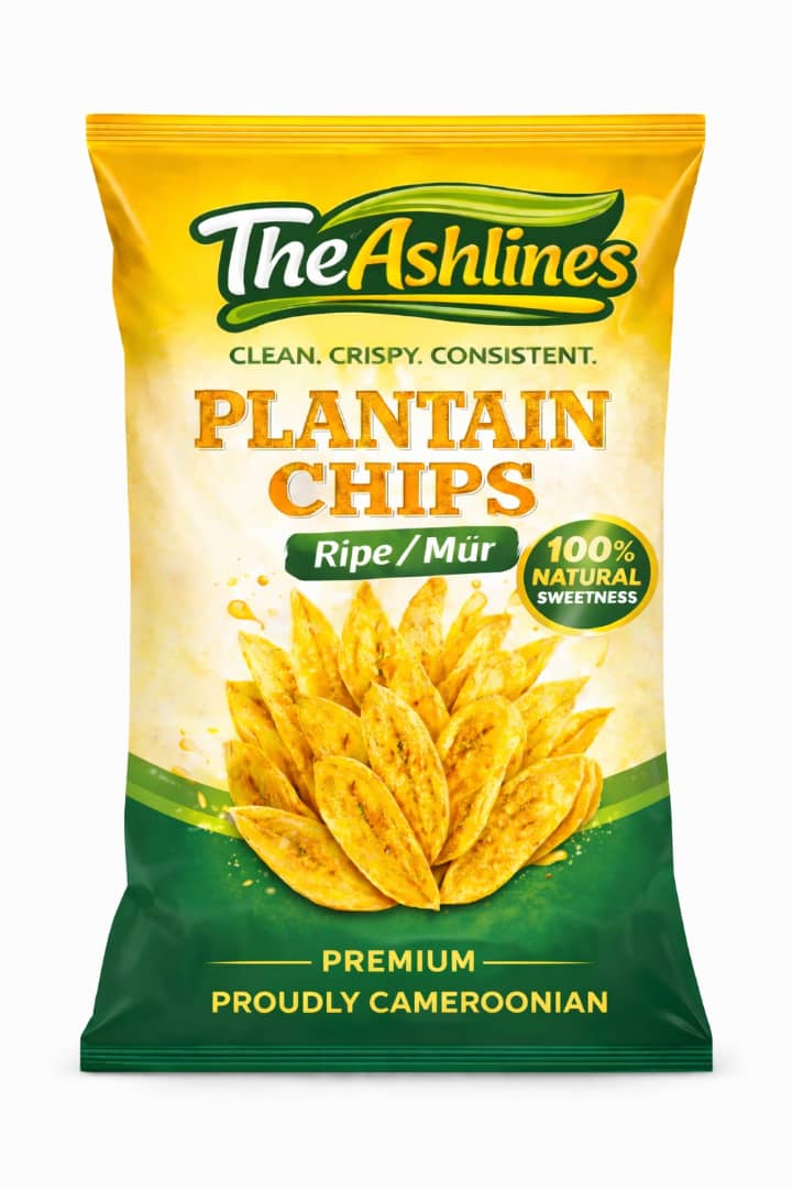 TheAshlines Plantain Chips ripe / mûr 150 Gram – GTIN 6176000165606