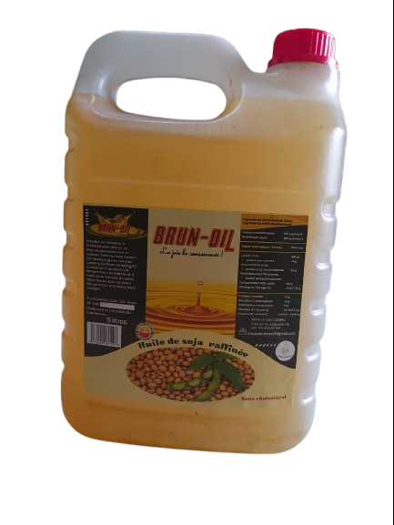 BRUN OIL Huile De Soja 5 litre