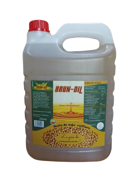 BRUN OIL Huile De Soja 5 litre – GTIN 6176000131007