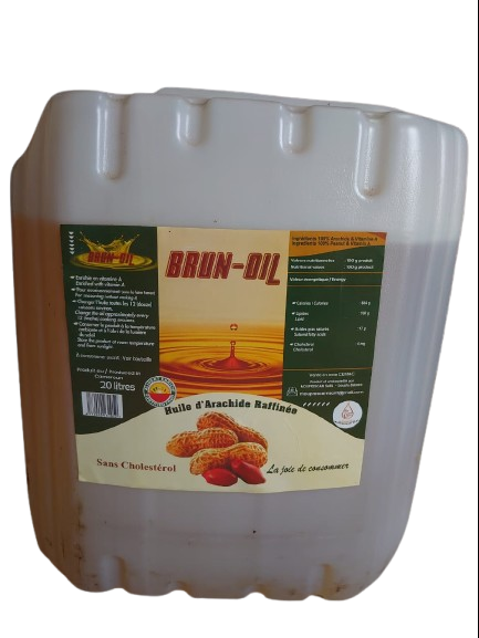 BRUN OIL huile arachide 20 litre