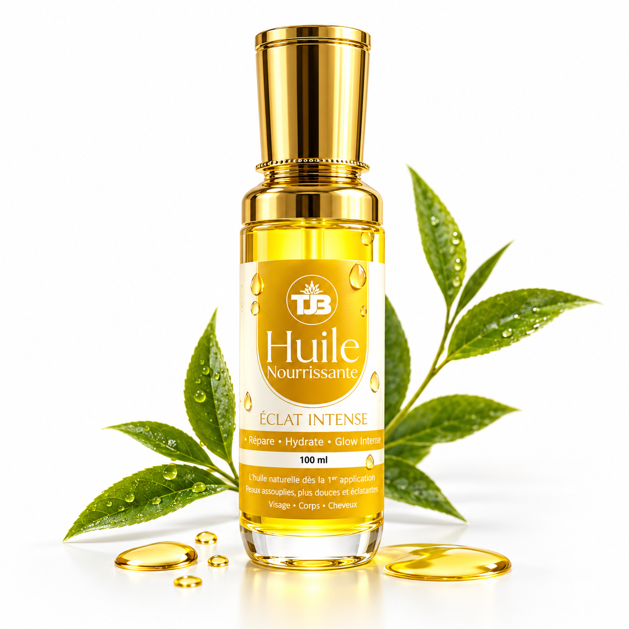 TJB Huile Nourrissante éclat intense 100 Millilitre
