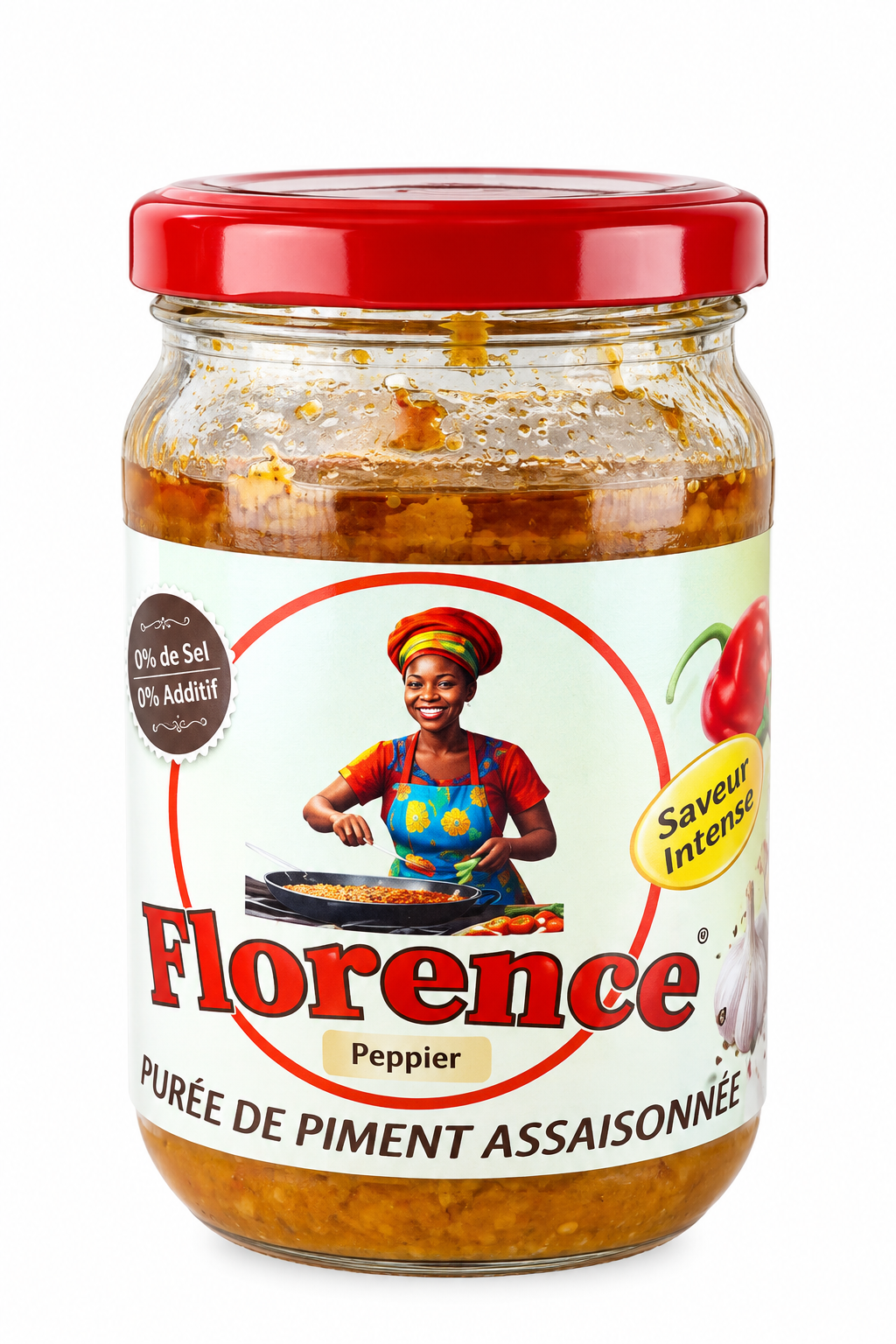 FLORENCE PEPPER Purée De Piment 360 gram