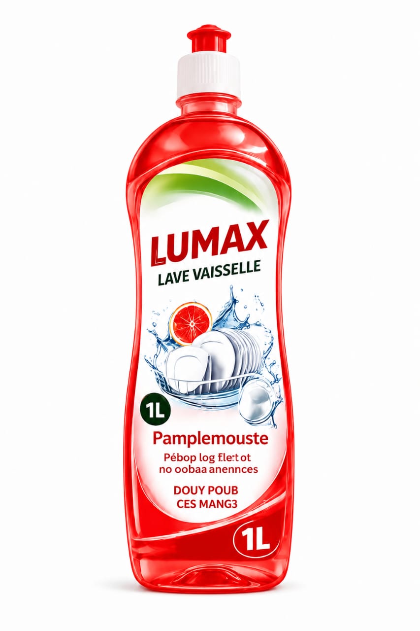LUMAX Lave Vaisselle pamplemousse 1 litre – GTIN 6176000184140