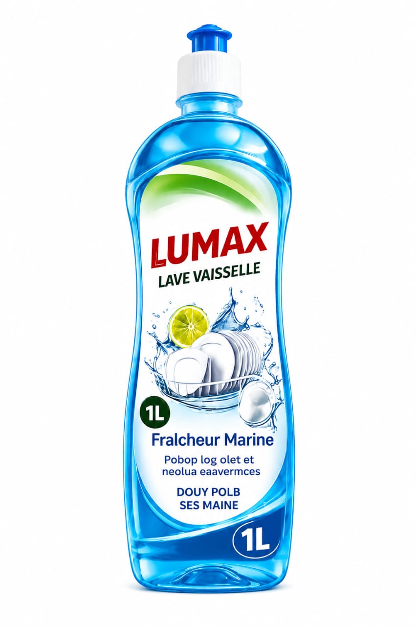 LUMAX Lave Vaisselle fraicheur marine 1 litre – GTIN 6176000184164