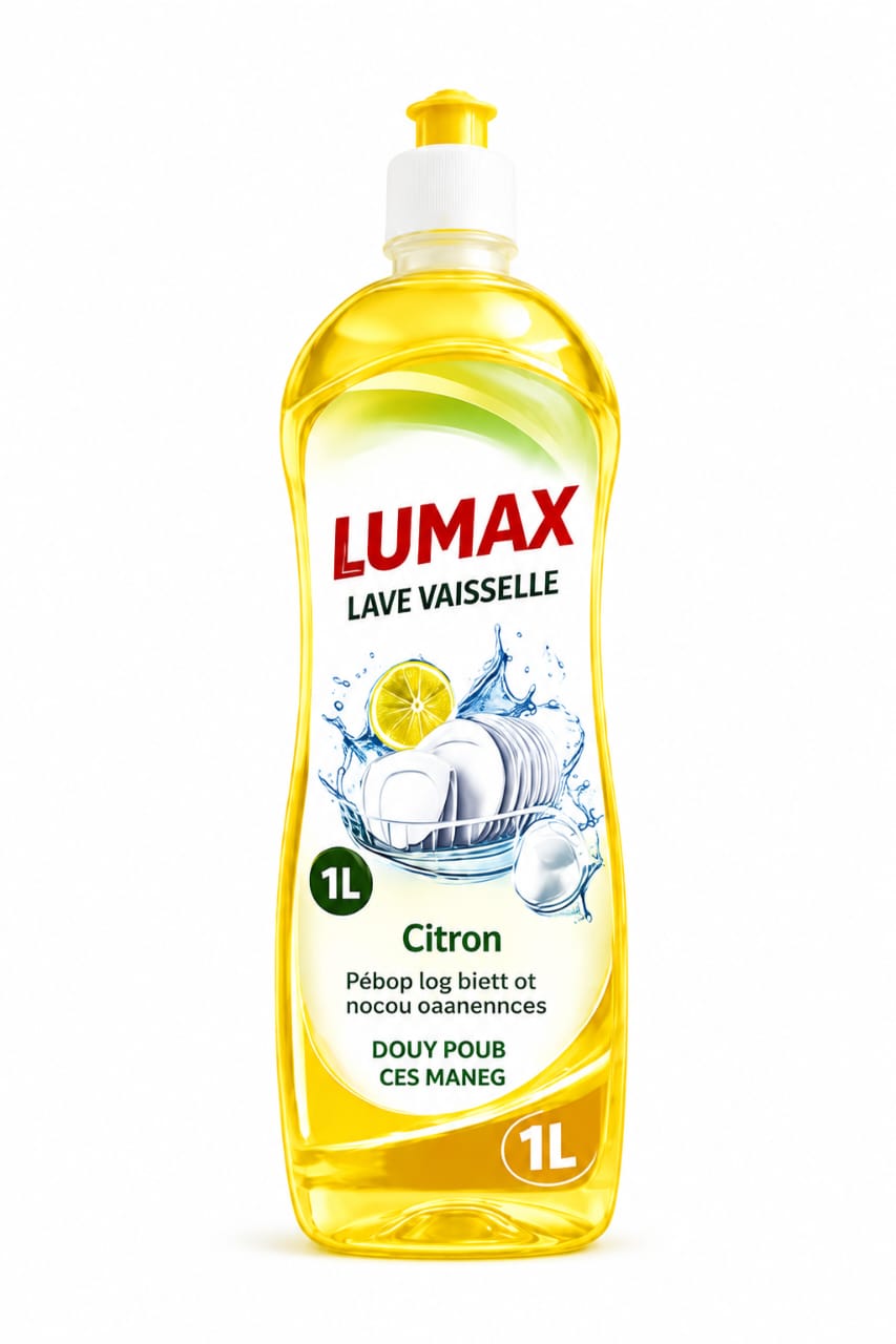 LUMAX Lave Vaisselle citron 1 litre – GTIN 6176000184171