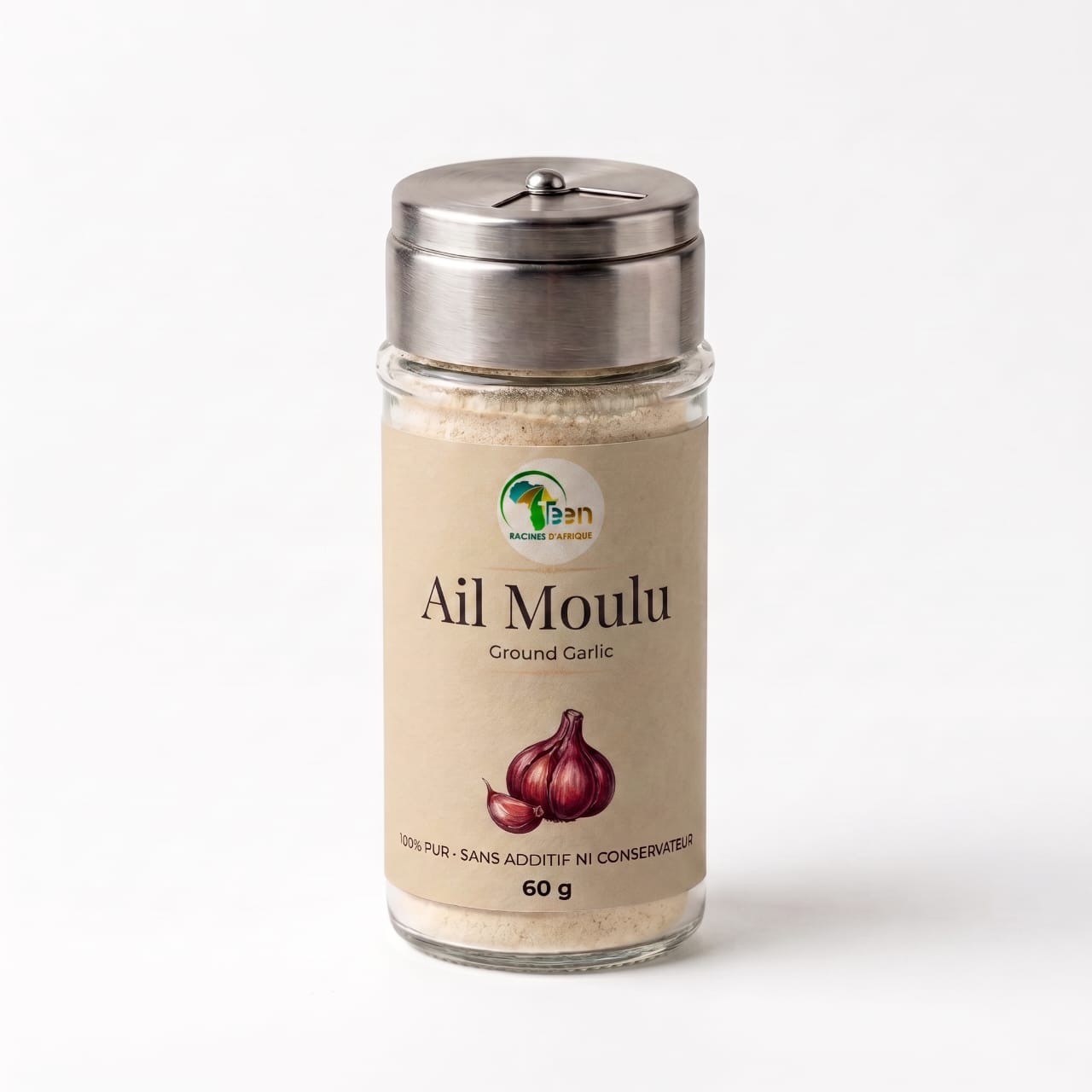 TEEN RACINES D'AFRIQUE Ail Moulu 60 gram – GTIN 6177000029028