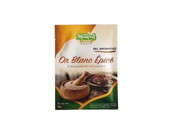 MELACH Or Blanc Épicé épice secrète épice poisson épice poulet épice viande épice curry épice viande 8 gram